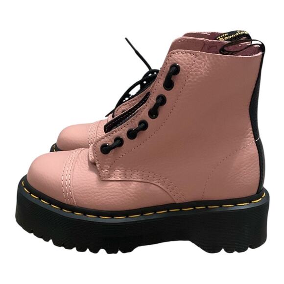 Dr. Marten Sinclair Boots Woman 6 Pink NWOT - Picture 4 of 8